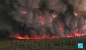 Incendies historiques au Canada : un nombre record d'évacués, la situation pourrait durer