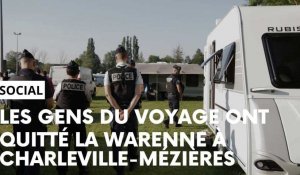 Les gens du voyage ont quitté la Warenne à Charleville-Mézières