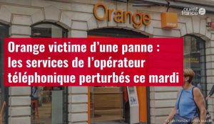 VIDÉO. Orange victime d’une panne : les services de l’opérateur téléphonique perturbés ce mardi