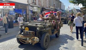 VIDÉO. 79e D-Day : après un long défilé, les véhicules militaires historiques arrivent à Ouistreham