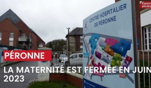La maternité de Péronne est fermée en juin 2023