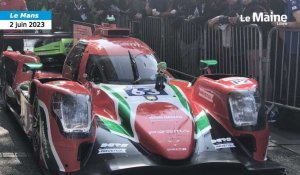 VIDÉO. 24 Heures du Mans 2023 : la LMP2 Prema Racing fait sensation au pesage