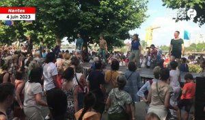 VIDÉO. À Nantes, près de 200 personnes ont dansé la Loire lors d’une chorégraphie participative