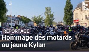 Hommage des motards au jeune Kylan, décédé après un accident de la route