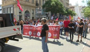 Marseille: début de la manifestation contre la réforme des retraites