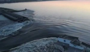 Ukraine: le barrage hydroélectrique de Kakhovka partiellement détruit