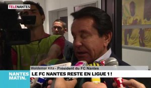 Journal de 8H30 : on revient sur le maintien du FC Nantes en ligue 1