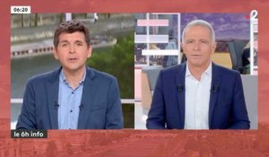 "Débiles mentaux", "Bande de nazes" : Thomas Sotto pousse un énorme coup de gueule dans Télématin