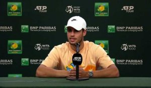 ATP - Indian Wells 2023 - Carlos Alcaraz : "I know if I win tomorrow I’m gonna become the No. 1. Well, I will try not to think about that, just to, as I said, just to think about the things that I have to do, you know"