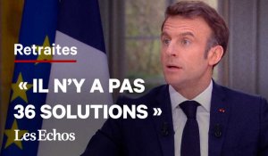Réforme des retraites : ce qu'Emmanuel Macron répond aux Français