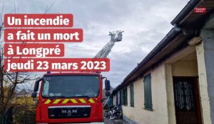 Un mort dans un incendie à Longpré-les-Corps-Saints en Picardie maritime