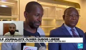 Otages : le journaliste Olivier Dubois libéré