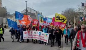 Réforme des retraites : de nombreux manifestants à Troyes