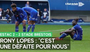ESTAC 2-2 Stade Brestois : réaction de Rony Lopes