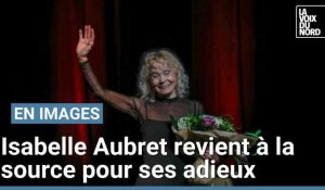 Isabelle Aubret fait ses adieux à la scène à Marquette-lez-Lille, sa ville natale