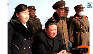 Kim Jong Un et sa fille supervisent une simulation de "contre-attaque nucléaire"