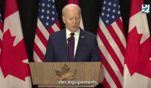 Joe Biden promet de "maintenir la pression" sur Poutine et la Russie