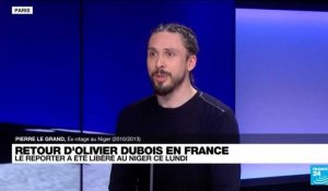 Retour d'Olivier Dubois en France : "À notre retour en France, tout va très vite, on se sent très vite débordé"