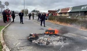 Sedan: interpellation d'un manifestant par la police