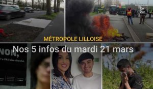 Métropole Lilloile : les cinq infos de ce mardi 21 mars 2023