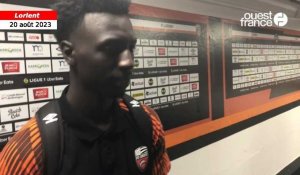 « Très fier de mon premier but en L1 », réagit Siriné Doucouré après le nul de Lorient contre Nice  