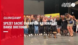 VIDÉO. Spézet rafle le titre de champion national de danse bretonne 