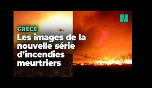 Incendie en Grèce : au moins deux morts dans une nouvelle série de feux de forêt