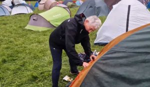 Camping à la belle étoile à l'abbaye de Jumièges