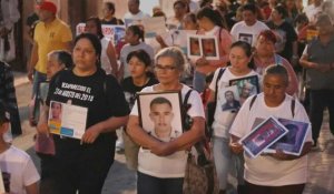 Au Mexique, des familles de disparus manifestent pour leur retour