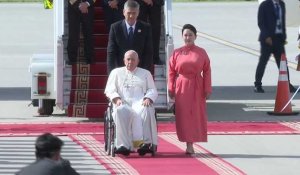 Le pape François en Mongolie pour une première visite historique