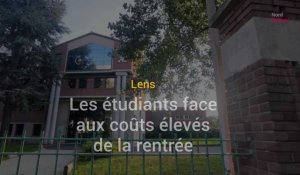 Les étudiants lensois face aux coûts de la rentrée élevés