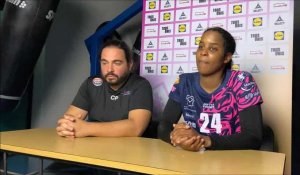 Handball (D2F) : le point sur la victoire de Sambre-Avesnois contre Pessac avec Clément Petit