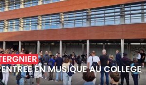 Rentrée en musique au collège Joliot-Curie à Tergnier