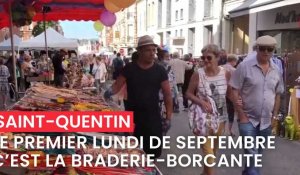 Saint-Quentin : le premier lundi de septembre c'est braderie et brocante 