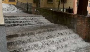 Pluies torrentielles, sept régions espagnoles en alerte