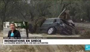 Inondations en Grèce : la tempête Daniel fait au moins deux morts