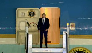 Le président américain Joe Biden arrive en Inde pour le G20