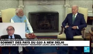 Sommet du G20 à New Delhi : les Etats-Unis entendent resserrer leurs liens avec l'Inde