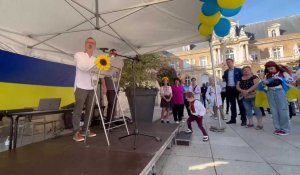 Amiens : les 32 ans de l’indépendance ukrainienne, célébration entre tristesse et résilience