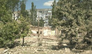 "Il n'y a plus rien": une frappe russe détruit une école maternelle à Kherson