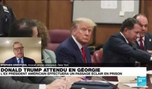 États-Unis : Trump attendu dans une prison de Géorgie, le temps d'une prise d'empreintes