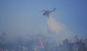 Grèce : les pompiers luttent contre des feux dévastateurs pour la 6ème journée consécutive