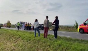 Un accident sur la RD944 entre Reims et Châlons fait un mort et un blessé grave