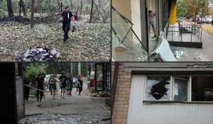 Dégâts à Kiev après l'attaque la plus importante "depuis le printemps"