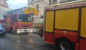 La cathédrale de Saint-Omer fermée plusieurs heures après le déclenchement d'une alarme incendie