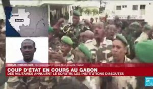 Coup d'Etat en cours au Gabon : le comité de la transition et de la restauration des institutions tient une réunion