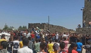 Syrie: des manifestants réclament la chute du régime dans la province de Deraa