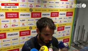 FC Nantes. Pedro Chirivella : « Je pense qu’on va lancer notre saison après ce point »