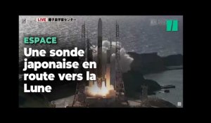 Les images du lancement la sonde japonaise « Moon Sniper », en route vers la Lune