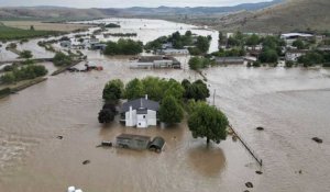 Inondations en Grèce : déjà 4 morts, opérations de sauvetage en cours dans le centre du pays